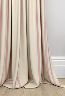 Adelaide, Winnies Stripe Rosies Pink - Made to Measure Curtains